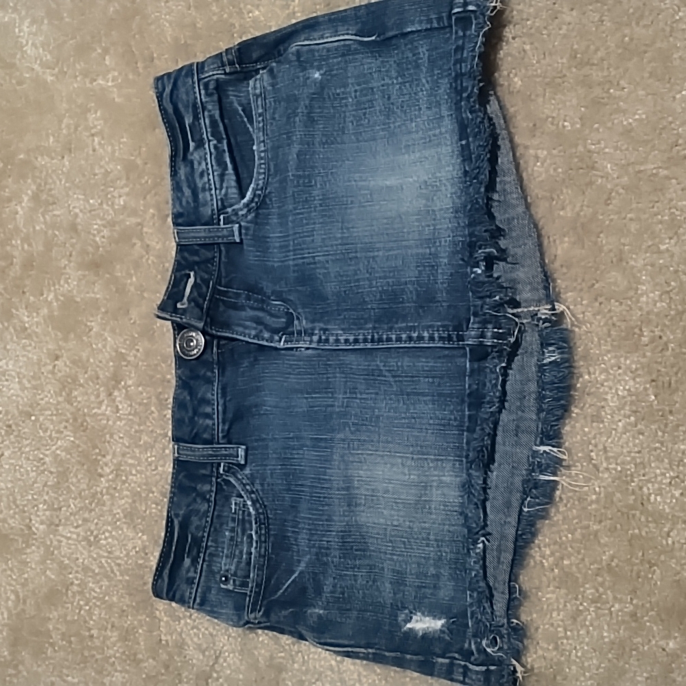 Aeropostale denim mini skirt, size 1/2